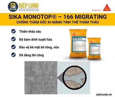 Chống thấm gốc Xi-Măng Sika Monotop 166 Migrating