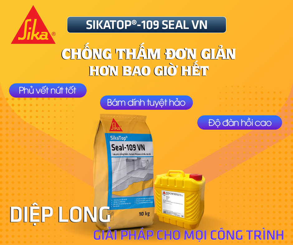 Chống thấm 2 thành phần Sikatop Seal 109 VN