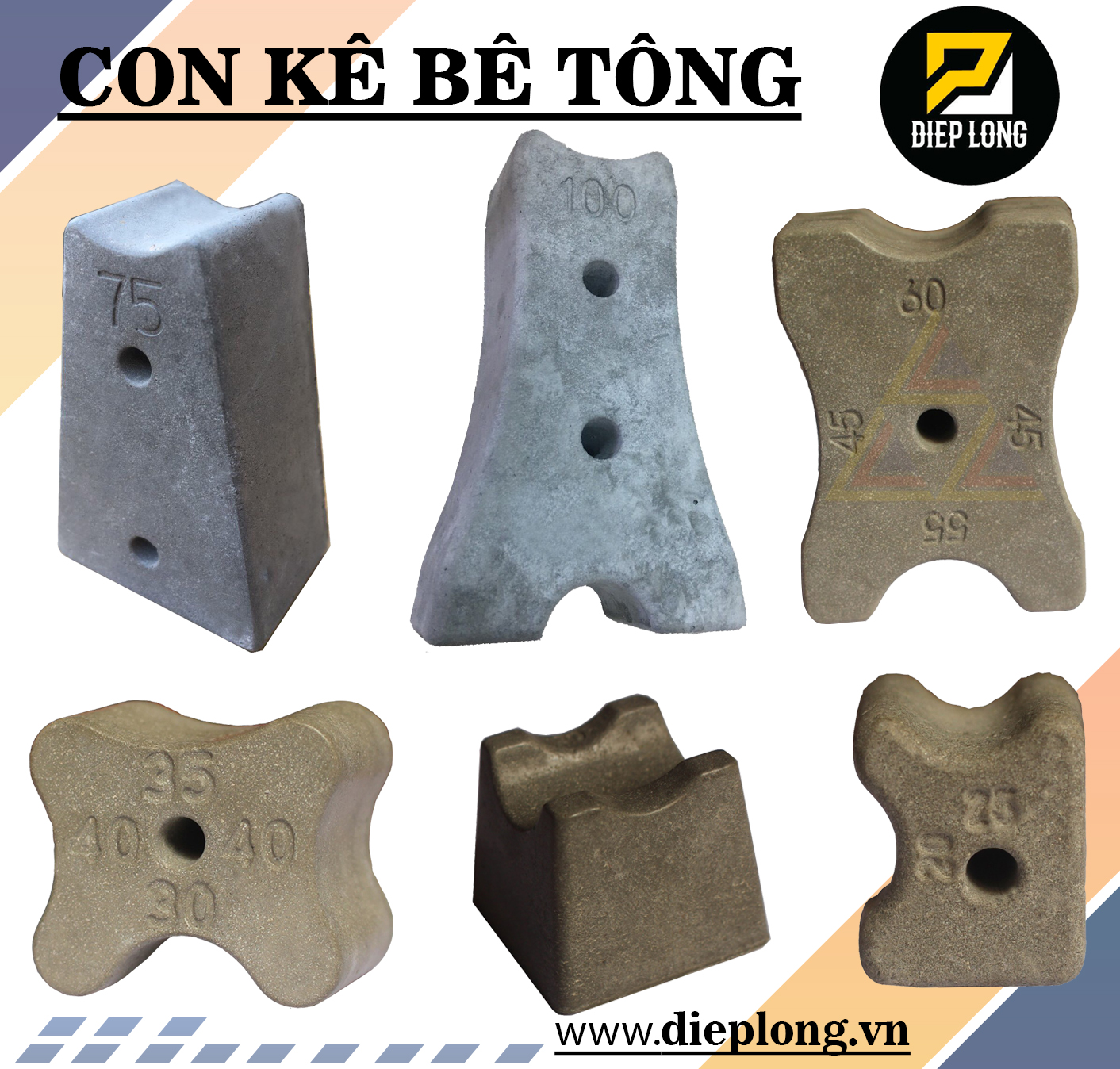 Con kê bê tông giá rẻ -Giải pháp cho mọi công trình 